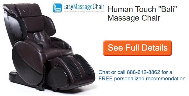 human touch bali massage chair