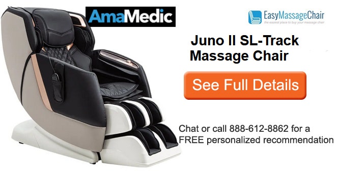 See more details about the Amamedic Juno 2 Massage Chair