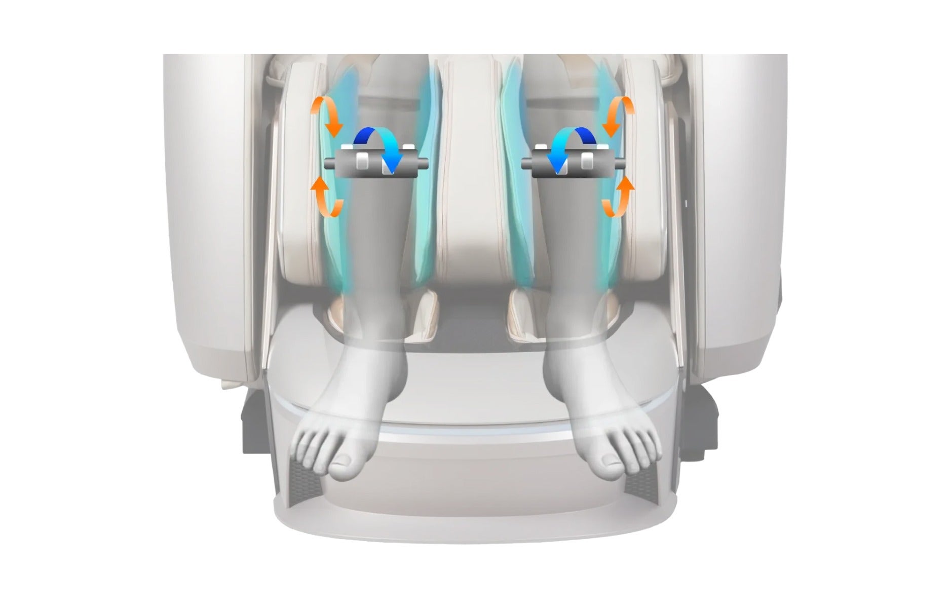 Osaki Grand Duo Deep Calf Kneading