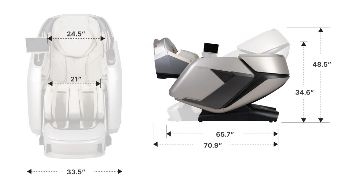 Osaki Grand Duo Dimensions